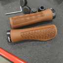 Bicycles Handlebar Grips, Aluminum Lock-on Ergonomic Bike Grips, Cushion Vibrations Comfort Bike Handlebar Grips, Mountain MTB BMX Bicycles Grips for Scooter