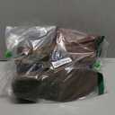 mysoft Women's Wide Calf Cowboy Boots Pull-On Mid-Calf Embroidered Pointed Toe Retro Western Boots Size M6