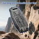 Key Fob Cover Case for Nissan Rogue Sentra Pathfinder Versa Accessories (Model-B)