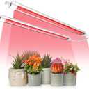Spider Farmer GlowR40 LED Plant Grow Light, Deep Red Supplemental Lighting Bar 2ft, 650-665NM High Efficiency Growing for Indoor Plants Bloom Flower