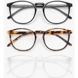 IBOANN Iconic Blue Light Glasses for Woman - Computer Glasses 99% Blue Light Blocking - Anti Eyestrain & UV Glare Protection