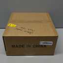 Ceiling Light Fixture, Hallway Ceiling Light with Gold Plate and Matte Black Shade, Modern Simple Style Porch Light Fixtures Semi Flush Mount (Brown)