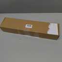 Closet Rods for Hanging Clothes, 17 to 84 Inch Heavy Duty Stepless Adjustable Closet Hanging Rod, 1.3 Inch Diameter Metal Closet Rod for Wardrobes Laundry Bedroom RV, White