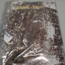 Modern Abstract 3x5 Rug for Entryway, Non Slip Machine Washable Area Rug, Soft Low Pile Ultra Thin Distressed Doormat for Indoor Entry, Kitchen, Dorm, Living Room, Bedroom, Brown