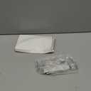 YQh Stainless Steel Cabinet Door Trash Bag Holder for Kitchen Cabinet Door and Drawer, Cabinet Door Hook Adjustable Spacing, Suitable for Plastic Bags with Handles Food Bags