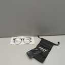 Gaoye Blue Light Blocking Glasses, Retro Round Eyewear Frame Anti Eyestrain Computer Glasses for Women Men (*Leopard)