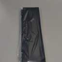 2 Pack Flexible Kitchen Stove Gap Covers, Silicone Gap Fillers Between Counter and Stovetop, Oven, Washer, Dryer, Easy to Wipe, Food Grade (Black, 21 Inches)