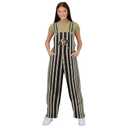 FOCO Women's Colorado Buffaloes NCAA College Logo Sideline Spirit Bib Overalls, Team Color Medium