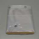 BAROSSA Design 54 inch Wide Stall Shower Curtain Liner with 3 Magnets - PEVA, Waterproof, PVC Free, Metal Grommets, Clear, 54x72