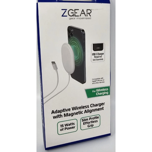 ZGEAR Adaptive Wireless Charger With Magnetic 15W