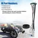 709000810 Fuel Pump Assembly Compatible withCan-Am Ryker 600 900 2019 2020 2021, Replace 548874036