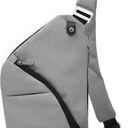 Travel Anti Pickpocket Purses, Slim Carry Crossbody Bag for Women & Man Travel Safe, Waterproof