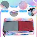 5 Pcs Packing Cubes for Suitcase Large Travel Cubes Carry on Luggage Organizer Bags for Clothes Accessories(S,Watercolor)
