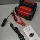 25Amp Car Battery Charger, Maintainer, 12V/24V LiFePO4 Lead Acid (AGM/Gel/SLA) Smart Trickle Charger, Engine Start Booster Mode, Battery Desulfator Repair Charger for Automotive Truck Motorcycle Boat