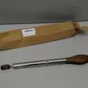 Walnut Wooden Kitchen Cooking Tongs With Hanging Hole and Wooden Tips, Heat Resistant, Anti-Slip, for Serving Food, Grilling, Cooking, BBQ and Tossing Salad (15 Inch)