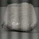 Tiny Dog Bed for Small Dogs and Cats  16 Inch Donut Washable Soft Comfort Indoor Extra Small Pet Bed,Calming Anti-Anxiety Non-Slip Fluffy Plush Faux Fur Round Puppy Beds Fits Up to 5 lbs Pets,Cream