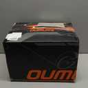 Adult Motocross Dirt Bike Helmet with Goggle, Gloves & Mask - DOT/FMVSS-218 Off-Road Motorcycle & ATV Helmet with Adjustable Sun Visor (Medium, New Red Flame)