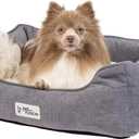 PetFusion Calming Cuddler Anti-Anxiety Dog and Cat Bed for Small Dogs
