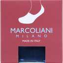 Marcoliani Women's Polka Dot Invisible Touch Liner Sock (Navy)