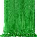 JOYIN 72 Pcs St Patrick Green Bead Necklaces, Necklaces Bead Bulk for Saint Patrick's Day Accessories, Party Costume Dress up Accessories, St. Patrick's Day Party Favor Supplies