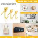 Picture Hanging Kit 220PCS, Instaframe Easy Picture Hang and Level Tool, Wall Hanging Kit Assorted with Sawtooth/ Wire Hangers, Small Hammer for Photo/ Painting/ Art/ Canvas/ Home Decor