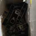 KERAMIK 18 Inch High King Size Bed Frame Metal, Platform King Bed Frame No Box Spring Needed with Round Edge, Easy Assembly, Heavy Duty, Black