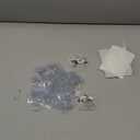 HE ZHI LONG 100 Pieces Christmas Light Suction Cups Holder for Kitchen Bathroom Shower Caddy, No-Drill Hooks, Hooks for Seasonal Lights & Xmas Decorations