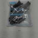 BEAULEGAN Purse Chain Strap Replacement for Shoulder and Crossbody Bag, Lightweight, 51 Inch Long 0.8 Inch Wide (Black/Gunmetal)