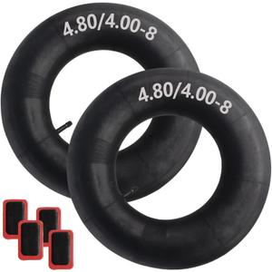Wheelbarrow Tire Inner Tube Size 4.80 By 4.00-8 For Replacement Pack of 4