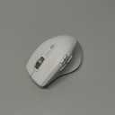 Wireless Side Scroll Mouse with Multi-Device, Ergonomic Computer Mice with Smart Flying Scroll, Quiet Click, 4-Level DPI for Computer, Laptop, iPad, Tablet, MacBook(White)