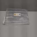 50 Pack 4 oz. Square Small Plastic Dessert Cup Hermes Professional-Grade Recyclable Transparent Disposable Party Cup for Parfait Desserts, Appetizers, and Events CMJJ