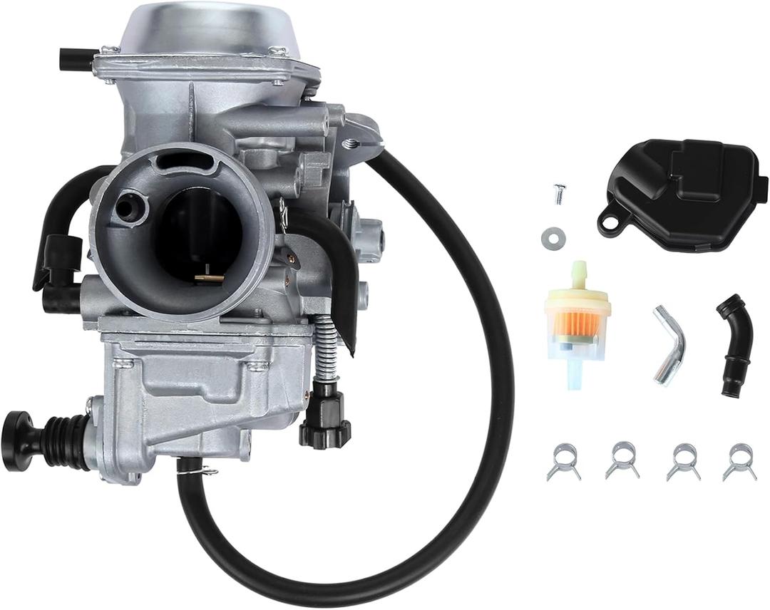 Carburetor Carb for 1993-2000 Honda Fourtrax 300 TRX300FW, 1986-1987 Fourtrax TRX 350, 1997-2004 Foreman TRX400FW 400, 98-04 Foreman 450 TRX450FE/FM/S/ES, 00-06 Rancher 350 TRX350 (Without Heat Wire)