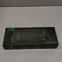 Gammeefy Switch Controllers Compatible with Nintendo Switch/Switch OLED, One-Piece Joypad Controller Replacement for Switch Pro Controller with 9 Lights Color, Turbo, Macro, KeyLinker APP, Game Boy Color (6.2"/7", Black)