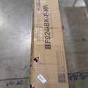 Rolanstar Metal Bunk Bed Full Over Full with USB Charging Station, LED Bunk Bed with 2 Storage Drawers, Bed with Safety Guardrail & Ladders, No Box Spring Needed, Easy Assembly, Black