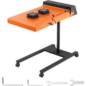 VEVOR Pro Flash Dryer 19 x 21 inch, Upgrade 6000W Automatic Infrared IR Flash Dryer Dual Fan for Screen Printing Machine, Silk Screen Dryer with Sensor, Height Adjustable