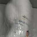 ZPECC Toddler Pillow with Pillowcase - 16x22 Organic Cotton Hypoallergenic Kids Pillow, Baby Essentials for Travel Crib Daycare Stroller (Intended for Age 2 and up) White Stripe