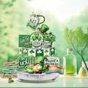 20 Pcs Saint Patricks Day Tiered Tray Decor Set - Lucky Saint Patricks Day Decorations for Home, Kitchen, Table Trays Decorative Farmhouse Wood Tier Tray Decor Items for 2 Tier Tray Decor