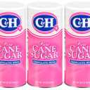 C&H Granulated Sugar, 20 oz Canister Premium Pure Cane Sugar (Pack of 3), Best By: 05/10/2027