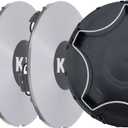 Silver Wheel Rim Center Cap Hub Cap 52960-2T300 Forkia Optima 2011-2015 4Pcs