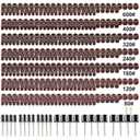 551pcs Sanding Drums for Dremel Rotary Tool,Sanding Bits Bands Sander Sandpaper for Drill Woodworking Accessories