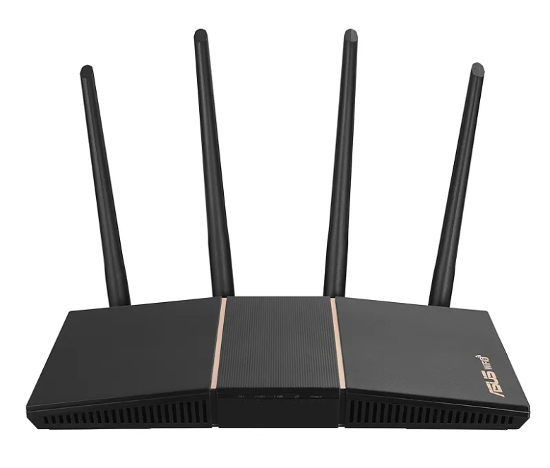ASUS AX3000 WiFi 6 Router (RT-AX57) - Dual Band Gigabit Wireless Internet Router, Gaming & Streaming, AiMesh Compatible, Included Lifetime Internet Security, Parental Control, MU-MIMO, OFDMA