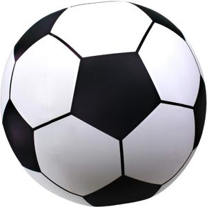 Inflatable Beach Ball Soccer Pack Of 4