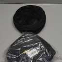 iPower Herb Drying Rack 8-Layer 2-Feet Black Mesh Hanging Net Dryer Collapsible with Opendoor, Pothook and Storage Pouch, for Hydroponics Flowers, Buds, Pack of 2