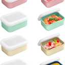 8 PCS 1 Cup Silicone Freezer Molds with Lid, 8oz Silicone Soup Freezer Molds Meal Prep Containers Reusable Food Preserving Tray Ice Trays for Soups Sauces Stews