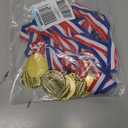 Express Medals Various 10 Pack Styles of Math Award Medals with Neck Ribbons Trophy Award Prize Gift