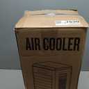 Portable Air Conditioners, Windowless Portable AC with 3 Speeds, 3 Modes, 8L Evaporative Air Cooler w/7H Timer, 90°Oscillation, Remote Control Air Conditioners for Bedroom, Small Room, Home (White)