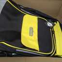 Rolling Laptop Bag for 15.6 Inch Laptop,Roller Bag,Backpack with Wheels, 20 Inch Wheeled Computer Bag，Black/Yellow, Large