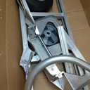 NORTHSKY 550 lbs Hand Truck Dolly with 10" Solid Rubber Wheels, Heavy Duty Aluminum Hand Cart Ergonomic Loop Handle, Utility Dolly with Beveled Nose Plate for Moving, Warehouse, Office