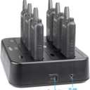 Retevis RT22 Walkie Talkie Charger, Six-Way Charger, Multi Unit Charging Station, Compatible with Retevis RT22 RT22S RB19 RB19P RB39 RB39P Walkie Talkie (1 Pack)
