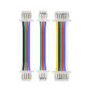 JST SH 1.0mm Connector Kit with 28AWG Pre-Crimped Cables(150mm/5.9 inch)，3/4/5/6/7/8/9/10/12 Pin Housing JST Adapter for FPV Drone Flight Controller